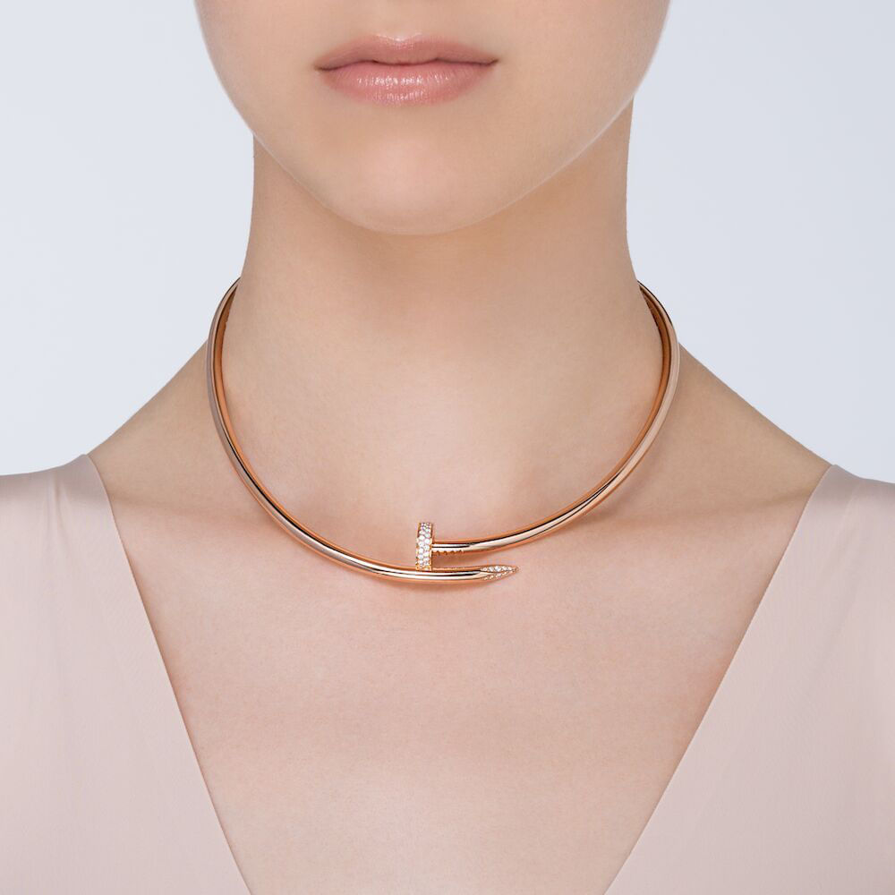N7424243 - Collar Juste un Clou - Oro rosa, diamantes - Cartier - Cartier